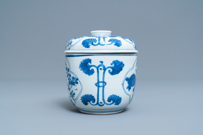A group of Chinese blue and white wares, Kangxi