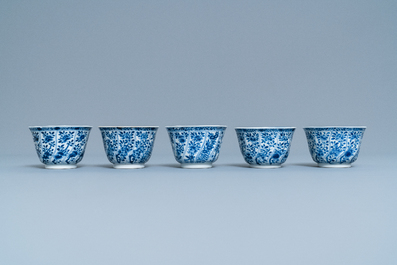 A group of Chinese blue and white wares, Kangxi