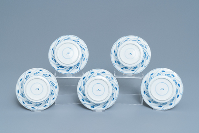A group of Chinese blue and white wares, Kangxi