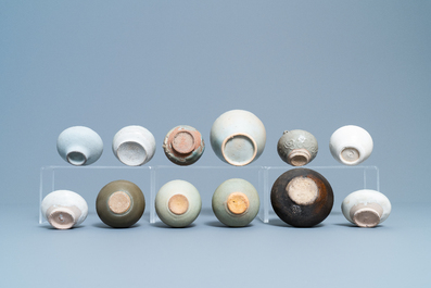 24 various small Chinese vases and jarlets, Song and later