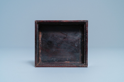 Une plaque en jade c&eacute;ladon ajour&eacute;e, Chine, Qing