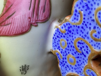 A large Chinese famille rose 'Wu Shuang Pu' vase, 19th C.