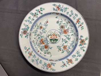 Four Chinese doucai dishes, Kangxi