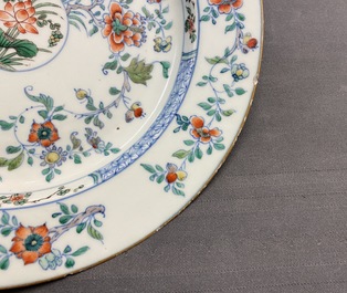 Four Chinese doucai dishes, Kangxi
