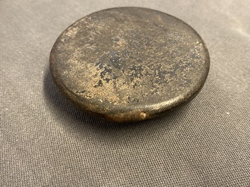 Un pot &agrave; pinceaux en bois, Chine, Ming