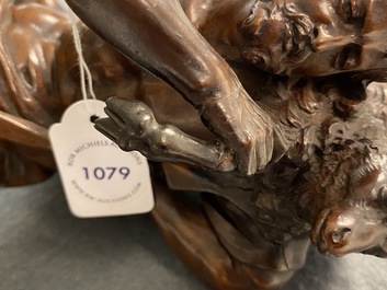 Een buxushouten figuur van Christus als de Goede Herder, Antwerpen, 16e eeuw