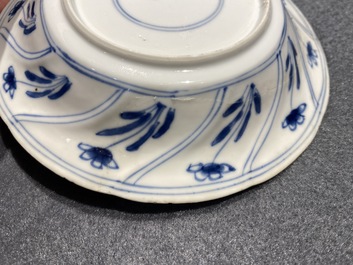 A group of Chinese blue and white wares, Kangxi