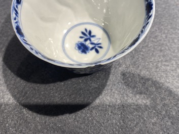 A group of Chinese blue and white wares, Kangxi