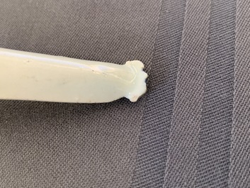 Quinze cuill&egrave;res en porcelaine de Chine en bleu et blanc, 19/20&egrave;me