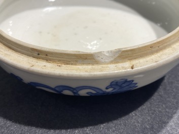 A group of Chinese blue and white wares, Kangxi
