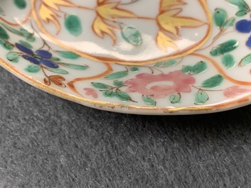 Seven Chinese Canton famille rose spoons for the Thai market, 19th C.