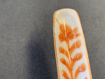 Acht Chinese famille rose en polychrome lepels, 19/20e eeuw