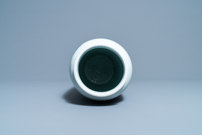 Een Chinese blauw-witte vaas met onsterfelijken, Transitie periode