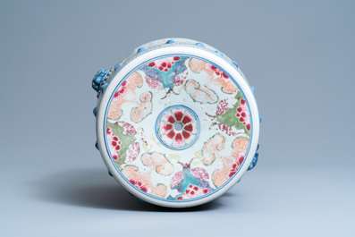 A Chinese famille rose garden seat, Qianlong