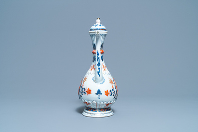 A Chinese Imari-style Islamic market 'aftaba' ewer, Kangxi