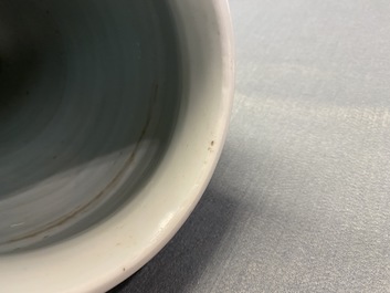 Een Chinese blauw-witte vaas met onsterfelijken, Transitie periode