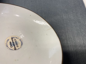 Un bol couvert en porcelaine de Chine Bencharong pour le march&eacute; thai, 19&egrave;me