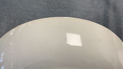 Seventeen Chinese famille rose cups and nineteen saucers, Qianlong