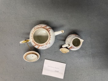 A Chinese famille rose tea service for the European market, Qianlong