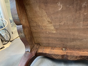 Four wooden chairs with reticulated backs, Macao or Portuguese colonial, 19th C.