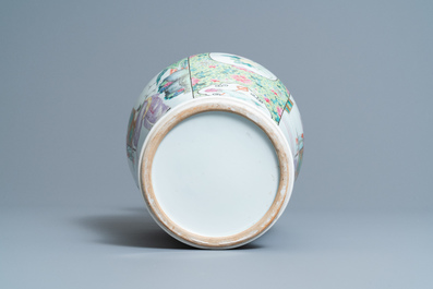 A fine Chinese famille rose vase, Republic