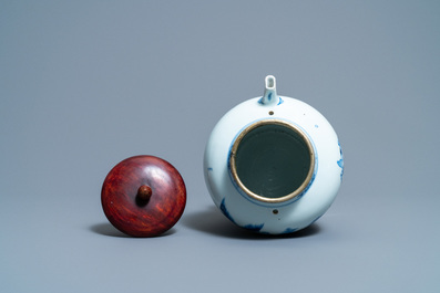 Een Chinese blauw-witte kan voor de Vietnamese markt, Kangxi
