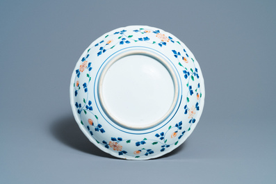 Two Chinese famille verte dishes, Kangxi