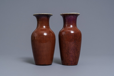 Een diverse collectie Chinees famille rose en monochroom porselein, Qianlong en later