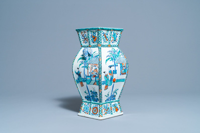 A Chinese doucai 'Xi Xiang Ji' vase, Qianlong/Jiaqing
