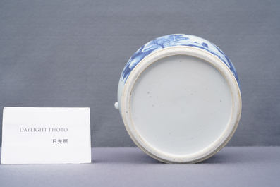 Een Chinese blauw-witte kan voor de Vietnamese markt, Kangxi