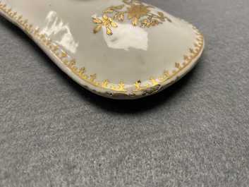 Een Chinese sauskom met het wapen van Ross of Balnagowan voor de Schotse markt, Qianlong