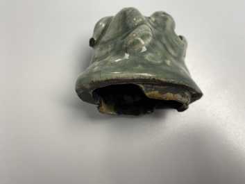 A Chinese Longquan celadon 'luduan' censer, Ming