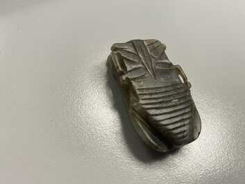 A collection of Chinese jade and hardstone carvings, Qing and later