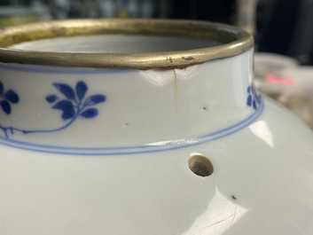 Een Chinese blauw-witte kan voor de Vietnamese markt, Kangxi