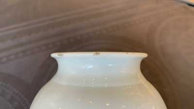 Een Chinese Dehua blanc de Chine vaas, Kangxi