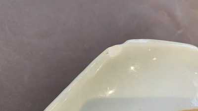 A composite 25-piece Chinese blue and white service, Qianlong