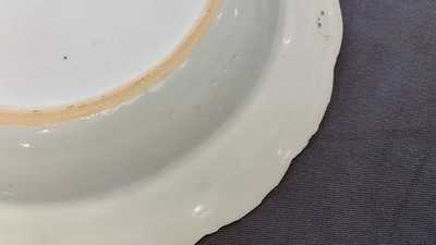 A composite 25-piece Chinese blue and white service, Qianlong