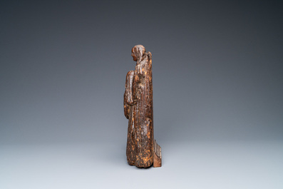 An oak group with two women in a rocky landscape, ca. 1500