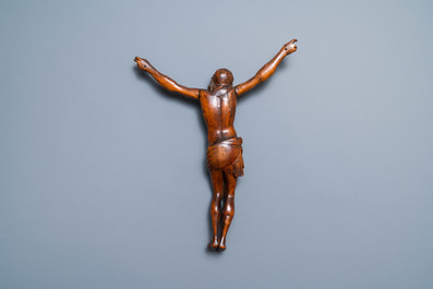 A boxwood Corpus Christi, Flanders, 16/17th C.