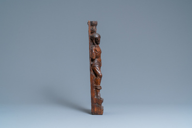 An oak figure of Christ at the column, Rhine Valley, Germany, ca. 1500