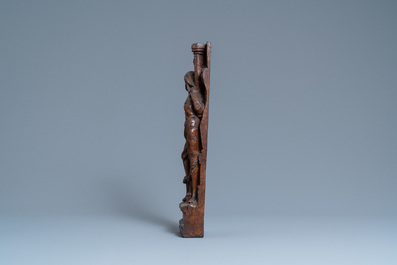 An oak figure of Christ at the column, Rhine Valley, Germany, ca. 1500