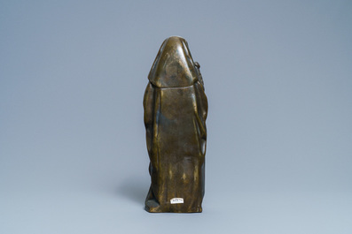 A bronze Saint Anne Trinity group in 16th C. style, ca. 1900