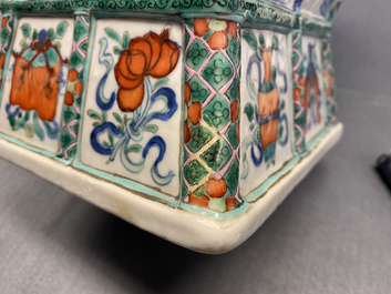 A Chinese doucai 'Xi Xiang Ji' vase, Qianlong/Jiaqing