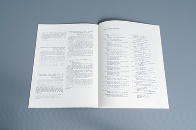 Illustrated catalogue of Sung Dynasty Porcelain in the National Palace Museum, quatre volumes, Taipei, 1973