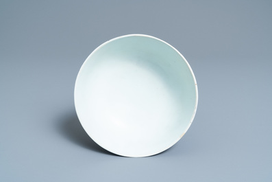 Een Chinese blauw-witte 'Bleu de Hue' kom voor de Vietnamese markt, gedateerd 1845