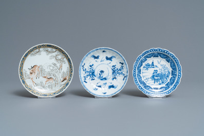 A varied collection of Chinese porcelain, Ming and Qing
