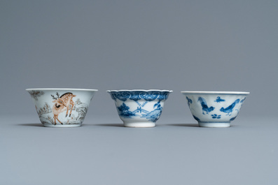 A varied collection of Chinese porcelain, Ming and Qing