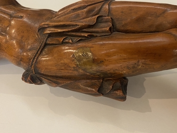 A boxwood Corpus Christi, Flanders, 16/17th C.