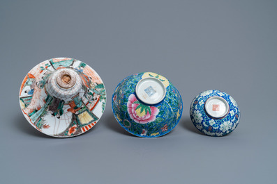 Une collection vari&eacute;e en porcelaine de Chine, 18/20&egrave;me