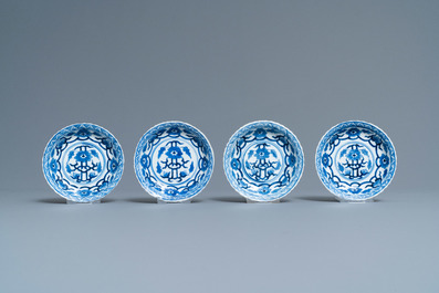 Een diverse collectie Chinees porselein, 19e eeuw